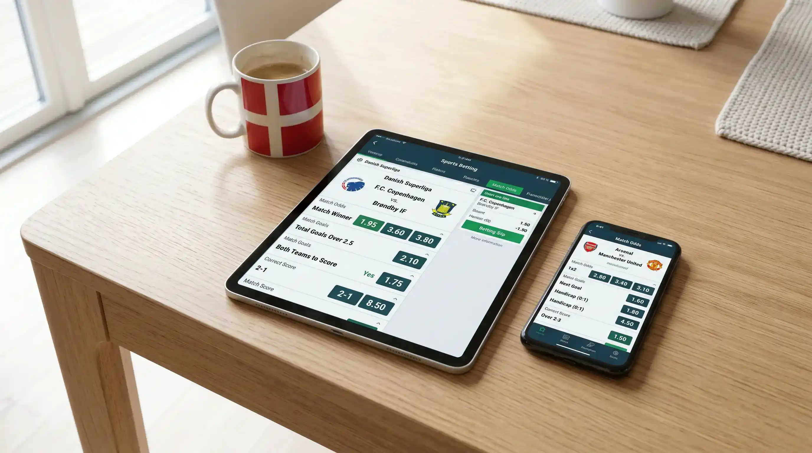 Sammenligning af danske bookmakeres margin og odds-kvalitet